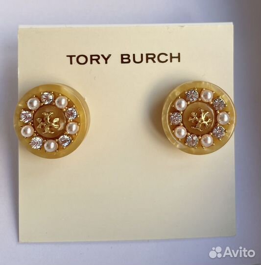 Серьги Tory Burch