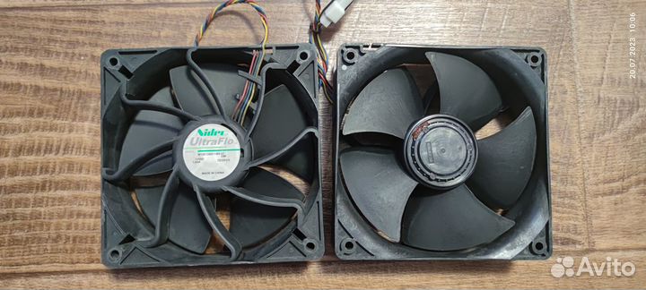 Вентилятор от асика.Создает мощный воздушный поток
