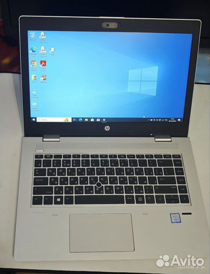 Ноутбук HP probook 640g4 i5-8250 512Gb nvme 8 ddr4