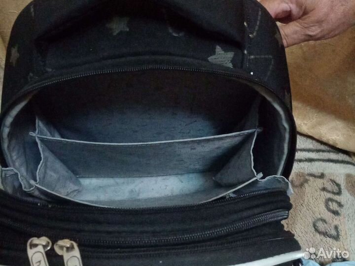 Рюкзак школьный для девочки с пайетками