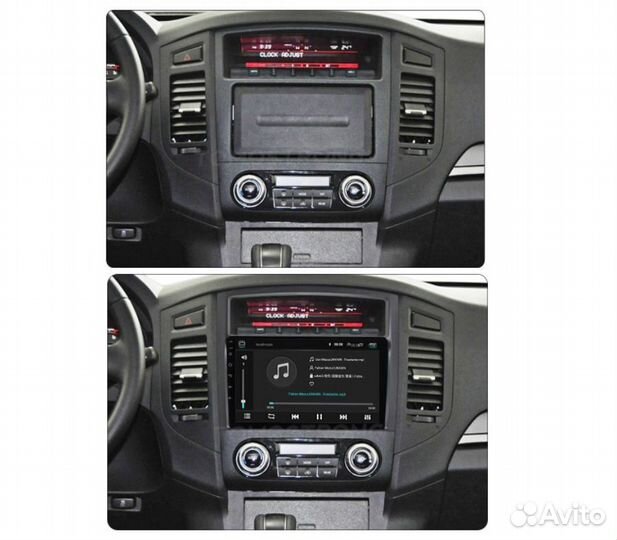 Магнитола планшет для Mitsubishi Pajero IV 2007+