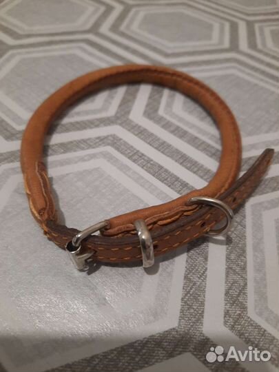 Ошейник новый натуральная кожа