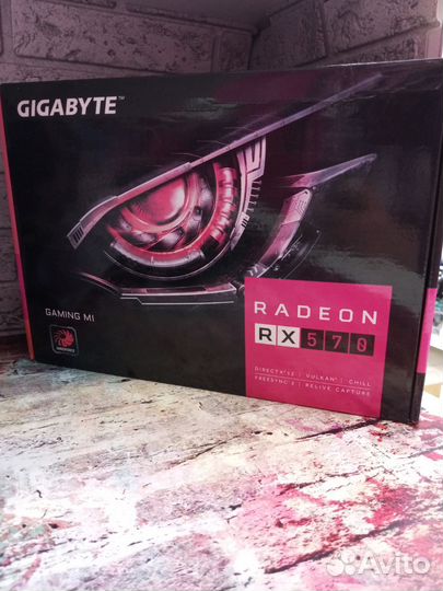 Видеокарта Radeon RX 570 8gb
