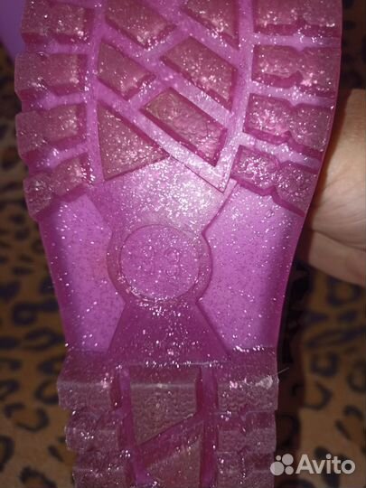 Утеплённые резиновые сапоги Холодное сердце