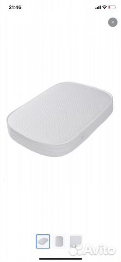 Матрас для детской кроватки 80*60 новый