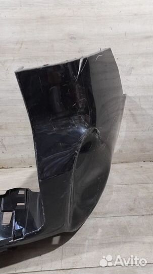 Бампер задний под парктроники Toyota Land Cruiser