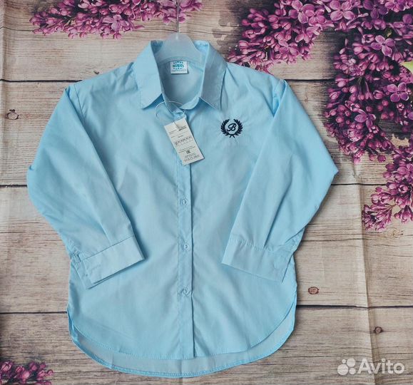 Рубашка детская хб, 34-42 размер