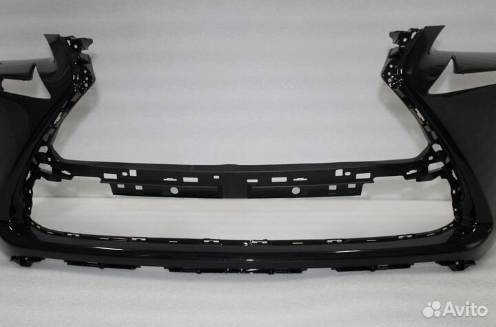 Передний бампер Lexus Nx 300h черный под установку