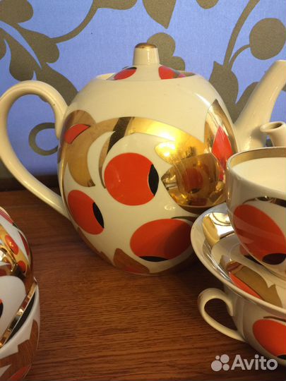 Сервиз чайный Вербилки Райское яблоко