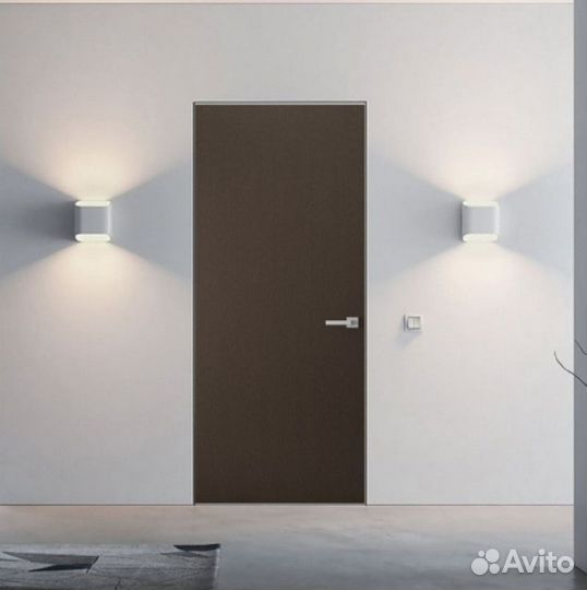 Двери скрытого монтажа экошпон