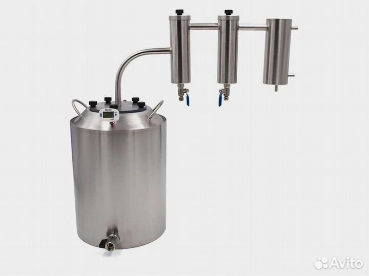 Самогонный аппарат Мастер Практик с двумя сухопарн