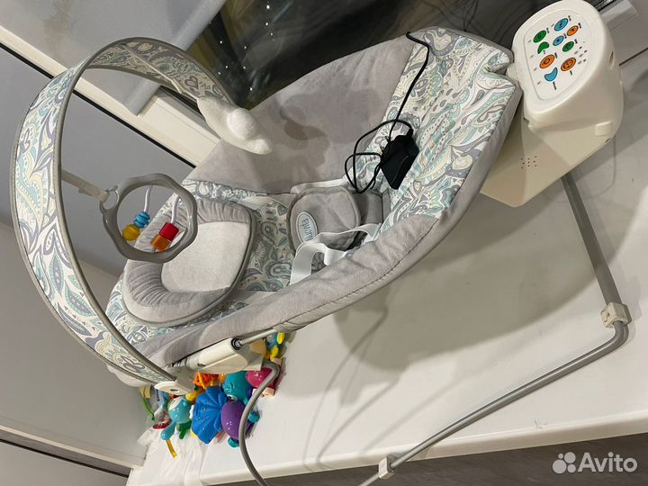 Детские качели шезлонг