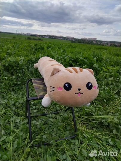 Мягкая-игрушка-Подушка-кот батон90см, антистресс