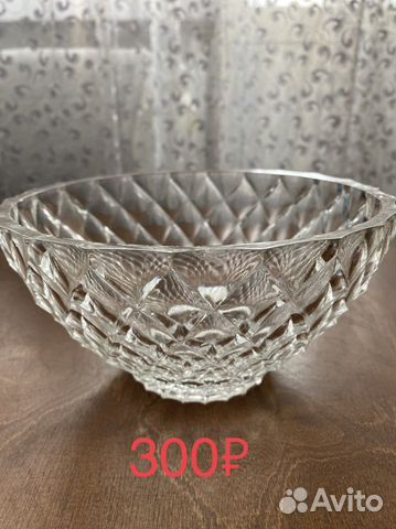 Хрустальная посуда СССР