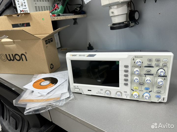 Осциллограф owon SDS1102