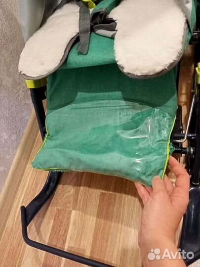 Детские санки с колесами