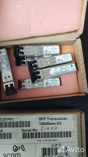 SFP трансивер 3com 850nm 3csfp91