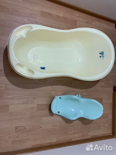Ванночка для купания с термометром