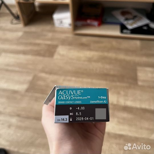 Линзы контактные