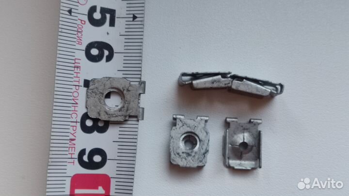 Клипсы автомобильные металлические