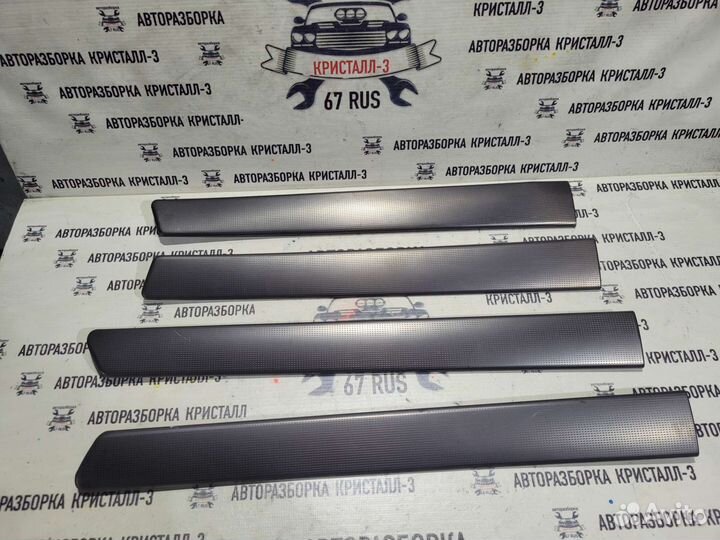 Накладки обшивок дверей audi a6 c5 (комплект 4шт)