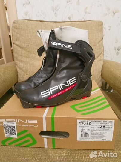 Ботинки лыжные Spine Concept Skate 296-22 NNN