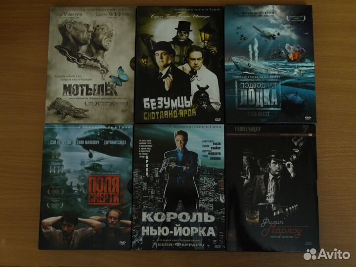 Видео коллекция на DVD, VCD, VHS