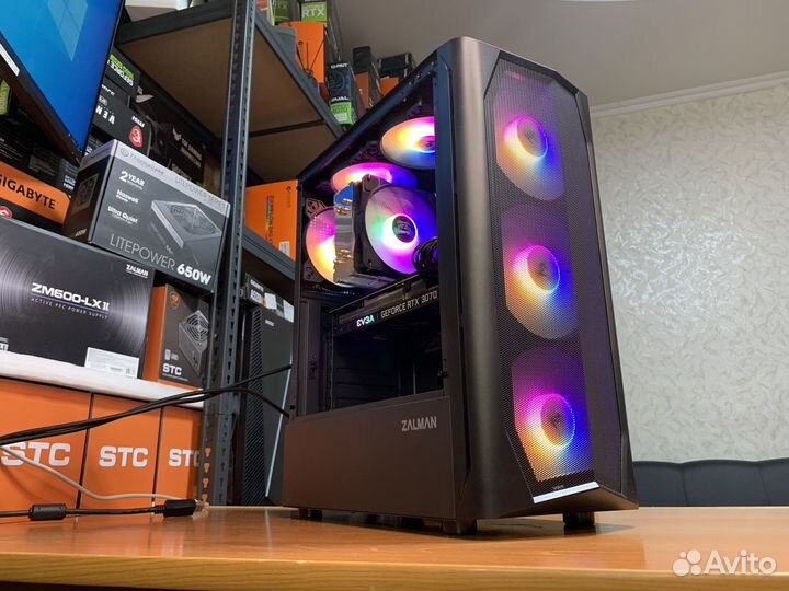 Игровой RTX3070 + Core i5 12400f (гарантия новый)