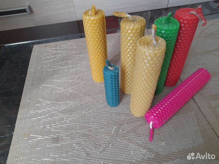 Свечи с травами, маслами