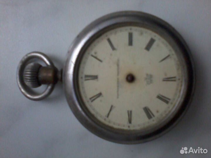 Дуплексные карманные часы Waterbury серия F 19 век