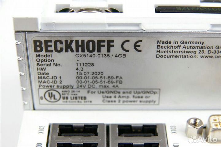 Beckhoff CX5140-0135