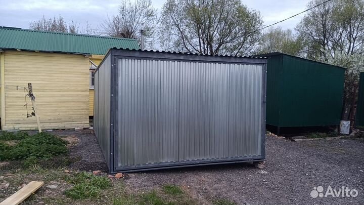 Гараж-пенал Сарай из профнастила