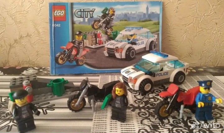 Lego City 60044, 60043, 60042, 60086, 7741