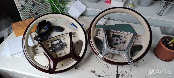 Руль с деревянной отделкой Volvo S80 XC60 XC70