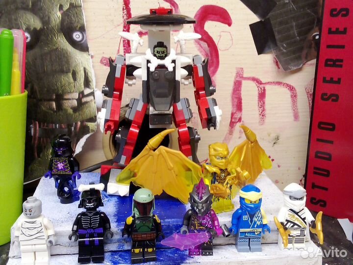 Lego ниндзяго минифигурки