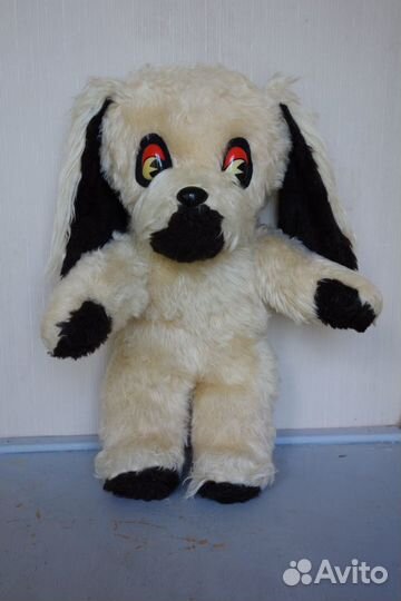 Собаки, псы и щенки. Игрушки мягкие СССР