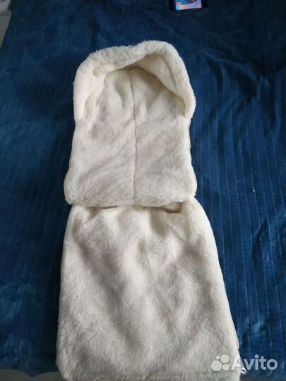 Теплый конверт из овчины