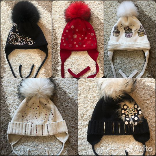 Головные уборы р.48-50, 50-52