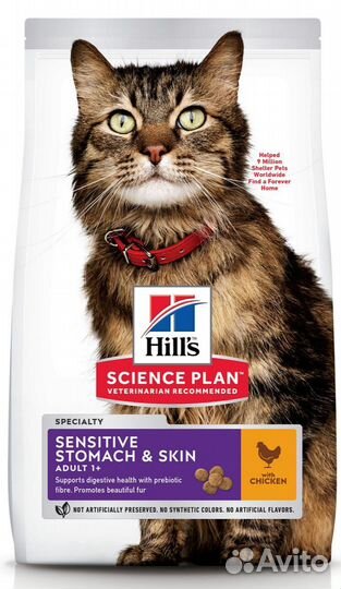 Сухой корм для кошек hills