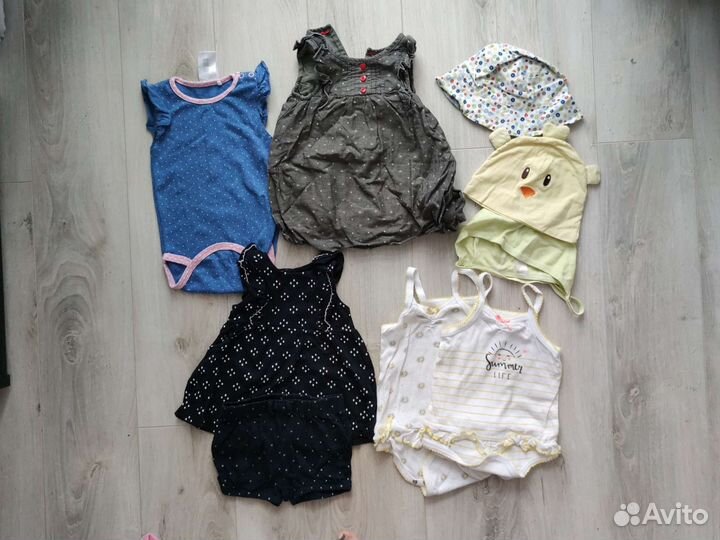 Вещи пакетом на девочку