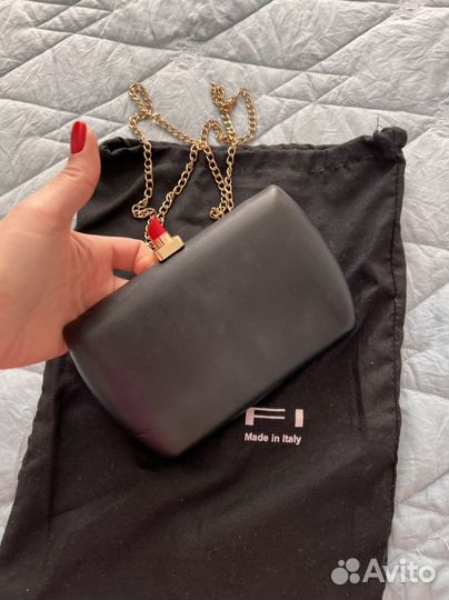 Женский кожаный клатч