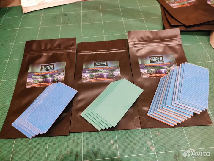 Термопрокладки 8-30Вт 0.3-3мм RTX 3090/3080 режем