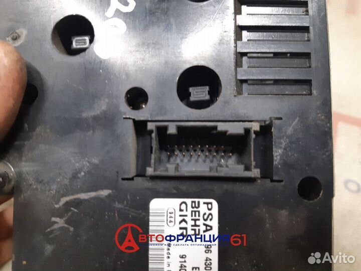 Блок управления кондиционером, 6451ZJ peugeot 206