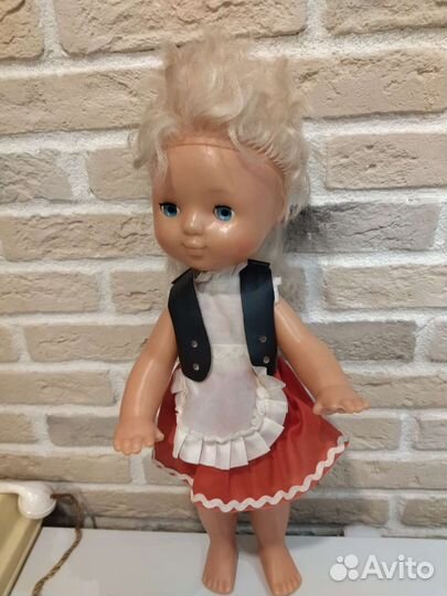 Кукла СССР Красная шапочка