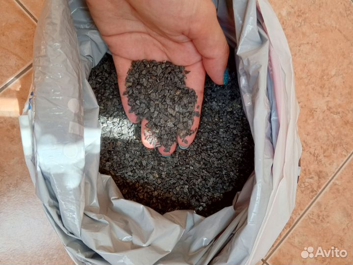 Грунт для аквариума черный