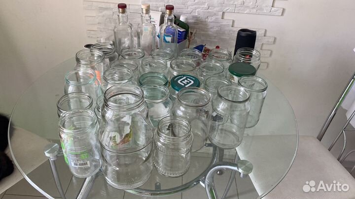 Банки стеклянные бу