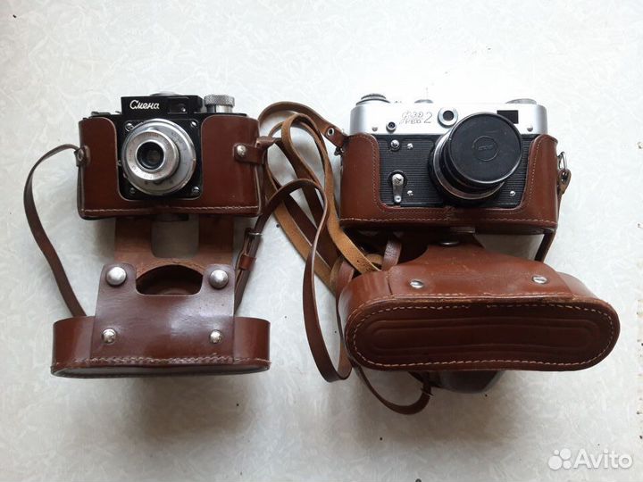 Фотоаппараты Фэд-2 и Смена