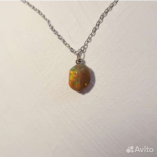 Опал Кулон с опалом Натуральный опал