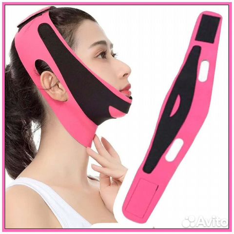 Маска для лица против двойного подбородка