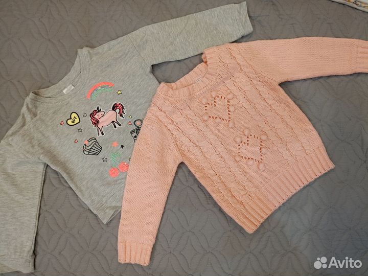 Кофточки, свитшоты для девочки